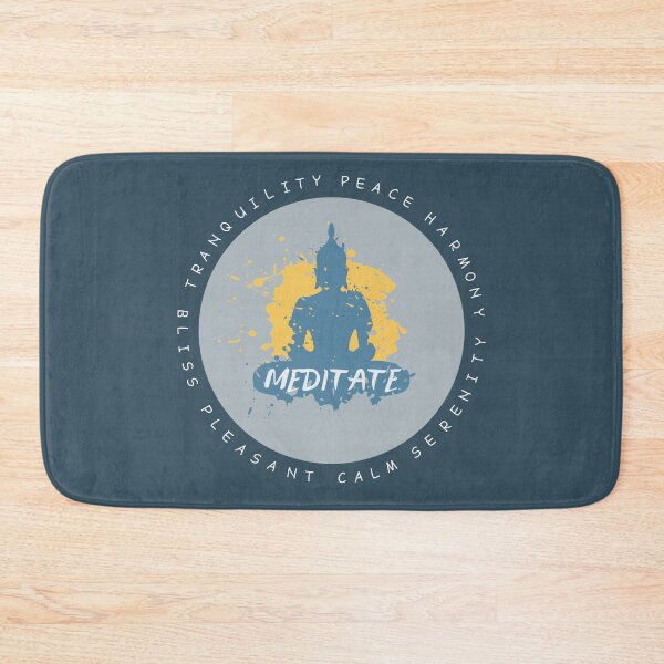 Item preview, Get Meditated! Dark Blue Selection designed and sold by Intuitive Engines Apparel Co..