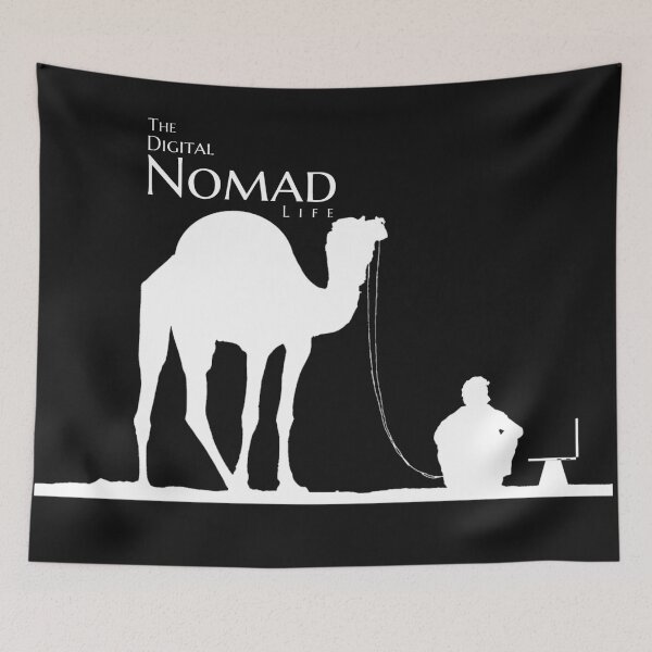 Item preview, Digital Nomad (Working Online, Working Anywhere) designed and sold by MindCereal.