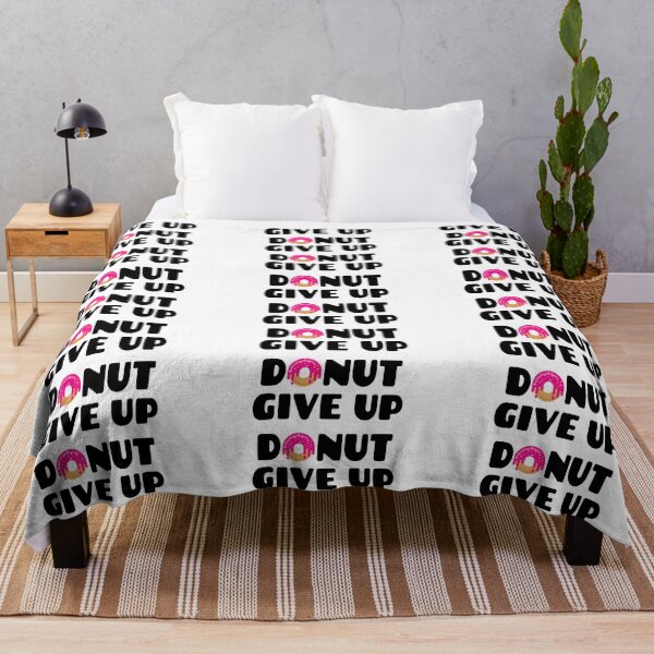 Item preview, Donut Give Up designed and sold by HoneyandCo.