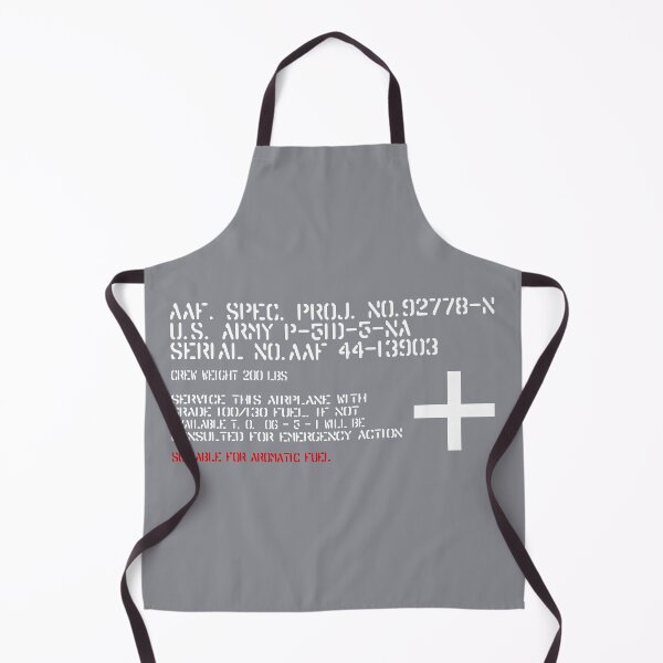 Item preview, P-51D Mustang Data Stencil - White Lettering designed and sold by grnbayhusker.
