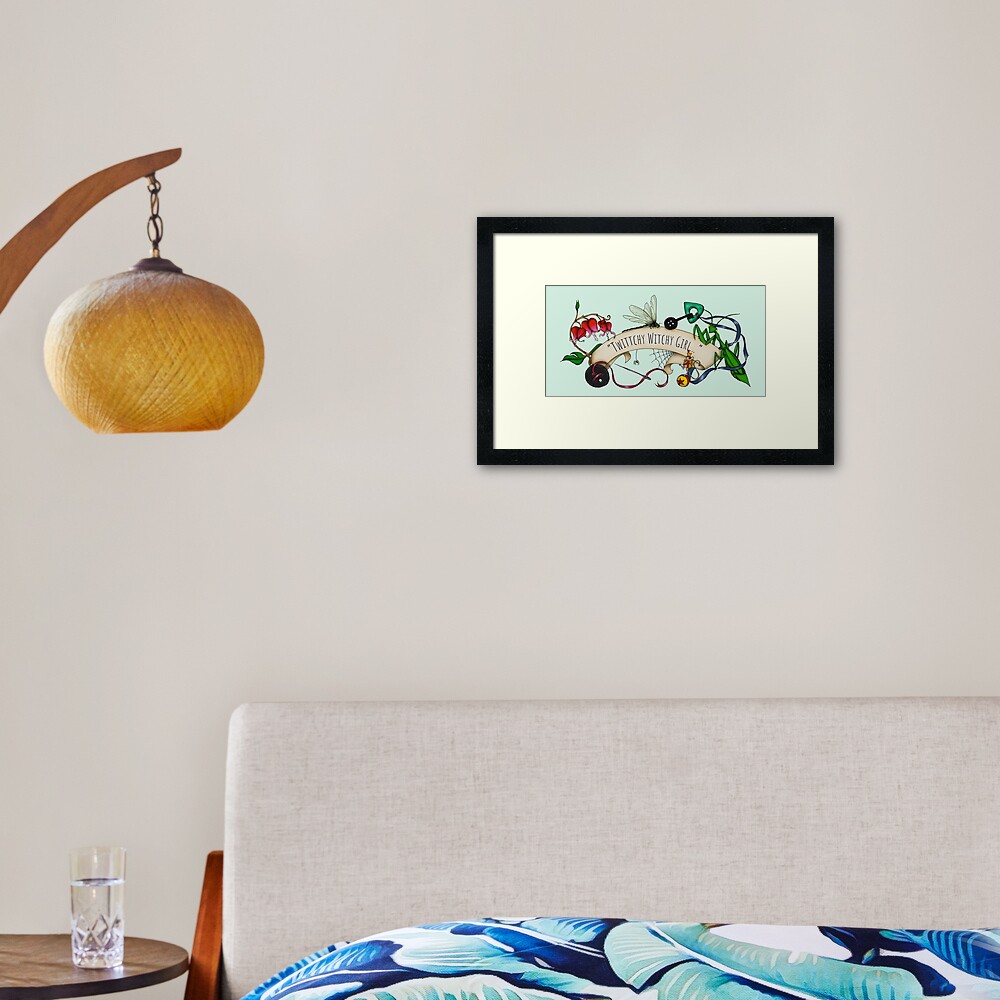 Item preview, Framed Art Print designed and sold by Artsy--Alice.