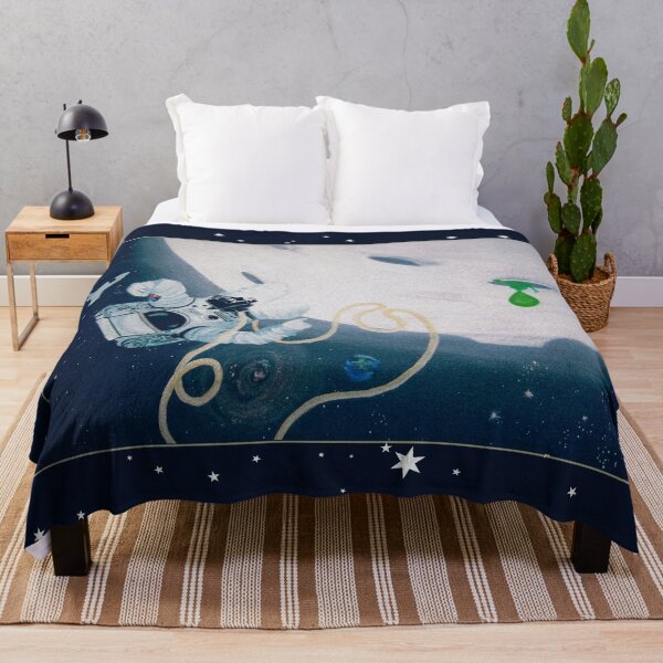 Item preview, Spaceman Floating in Space designed and sold by Melissa J Barrett.