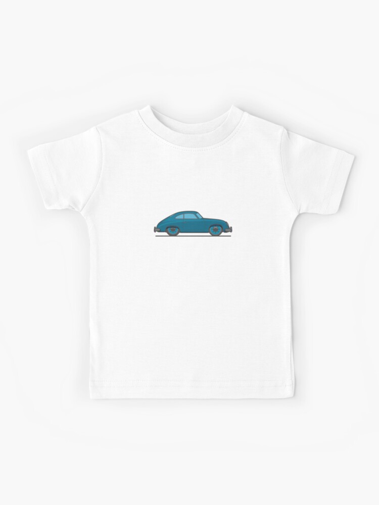 Thumbnail 1 of 2, Kids T-Shirt, #18 Porsche 356 designed and sold by brownjamesdraws.