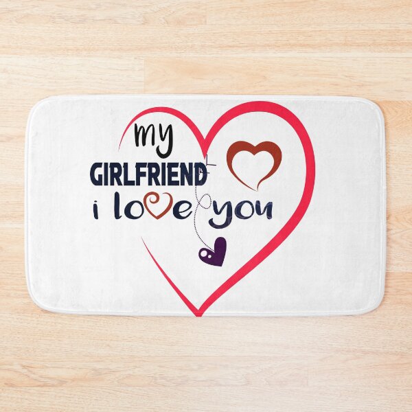 Item preview, my girlfriend i love you  designed and sold by silverass.
