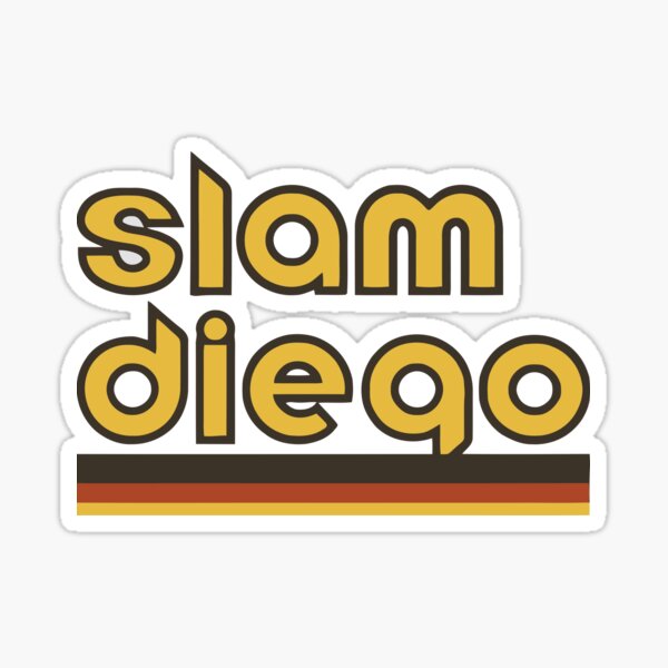 Slam Diego' Sticker