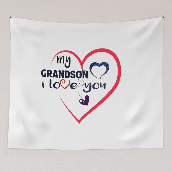 Item preview, my grandson i love you  designed and sold by silverass.