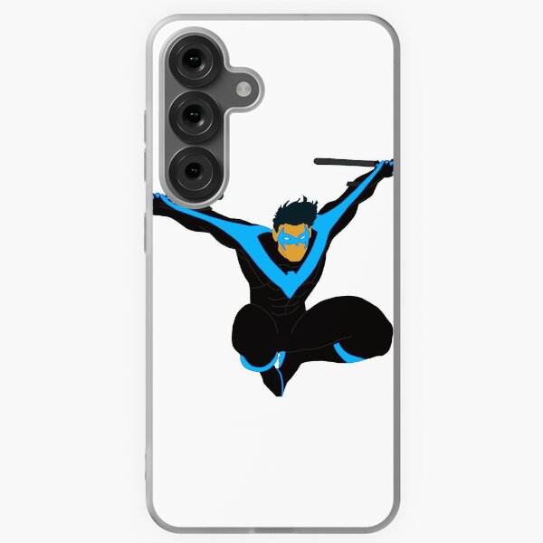 Aperçu de l'œuvre Dick Grayson sautant en tant que Nightwing créée et vendue par Kaleigh W.