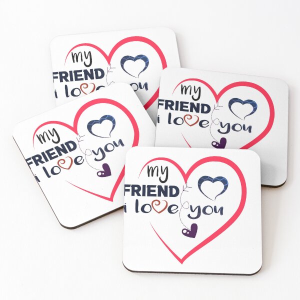 Item preview, my friend i love you  designed and sold by silverass.
