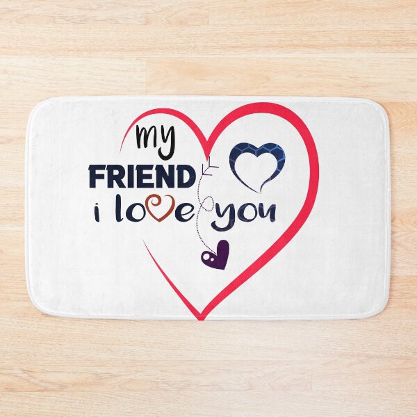 Item preview, my friend i love you  designed and sold by silverass.