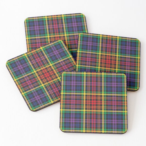 Item preview, Rainbow Glen Plaid Tartan Pattern designed and sold by Siu-Hong Mok.