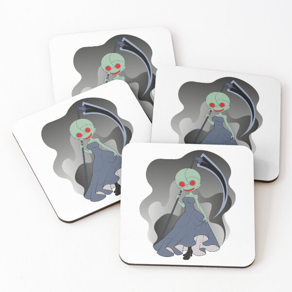Item preview, cute halloween chibi nightmare grim kawaii reaper zombie smile girl bride gift designed and sold by zerobatt.