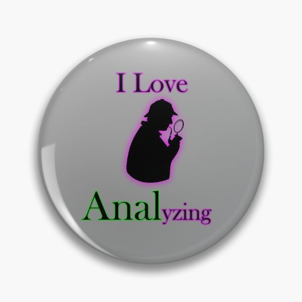 Item preview, I Love ANALyzing A Cool funny Gift Design designed and sold by aventi24.