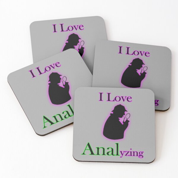 Item preview, I Love ANALyzing A Cool funny Gift Design designed and sold by aventi24.
