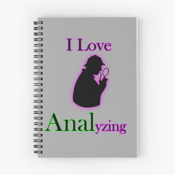 Item preview, I Love ANALyzing A Cool funny Gift Design designed and sold by aventi24.