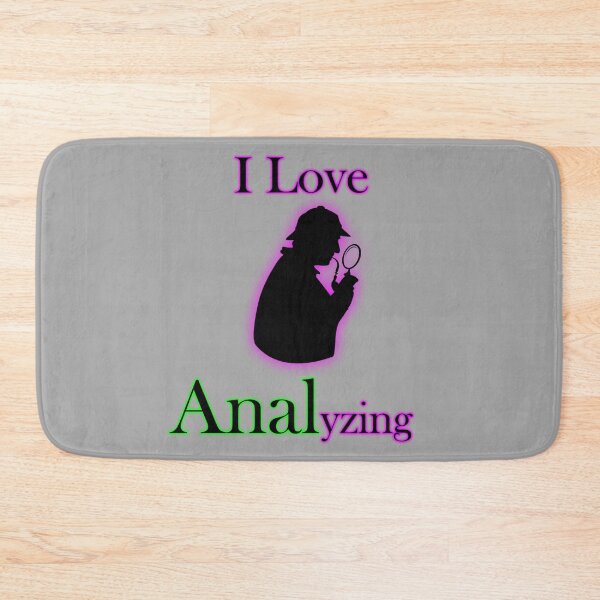 Item preview, I Love ANALyzing A Cool funny Gift Design designed and sold by aventi24.