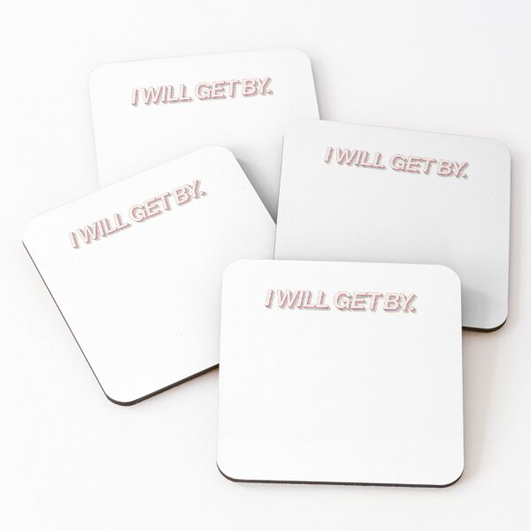 Item preview, I Will Get By Retro Motivate Aesthetic designed and sold by sharedipmemes.