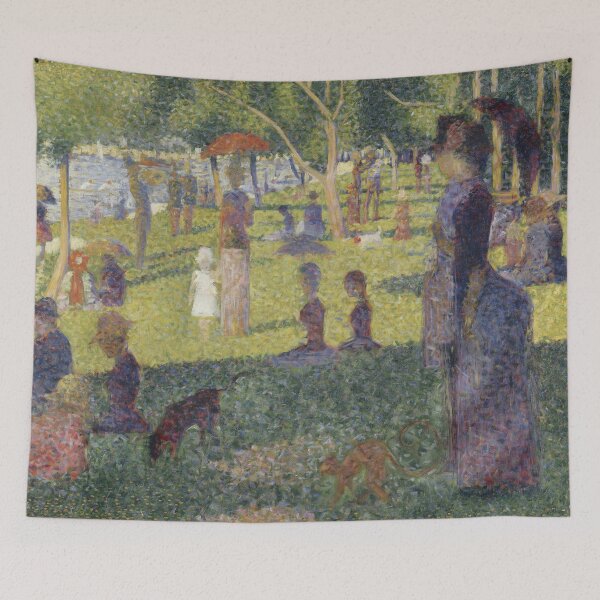 Item preview, Study for A Sunday Afternoon on the Island of La Grande Jatte - Georges Seurat designed and sold by themasters.