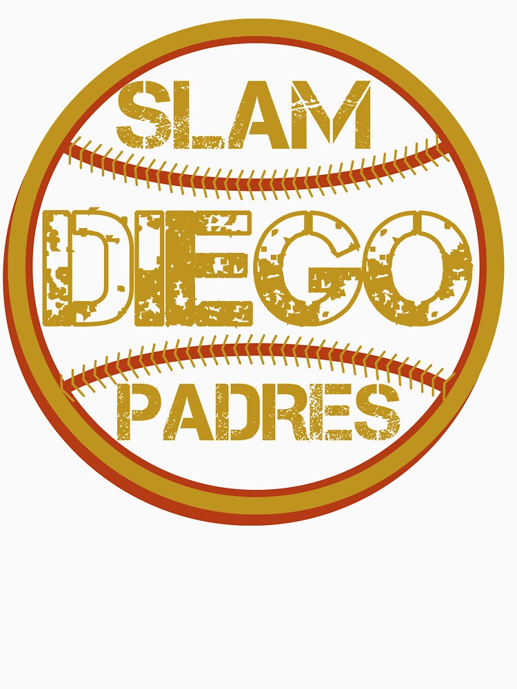 slam diego padres t shirt