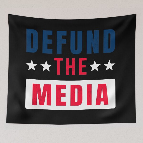 Item preview,   Defund The Media fake designed and sold by GranadaStore.