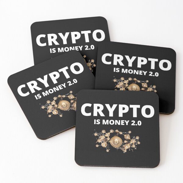 Item preview, Crypto is Money 2.0 with Blockchain designed and sold by Cryptohaven.
