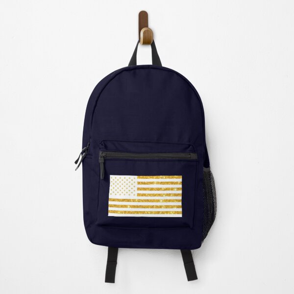 Item preview, USA FLAG GOLD NATION STYLE PREMIUM LAPTOP BLUE designed and sold by Tiger-Bradley.