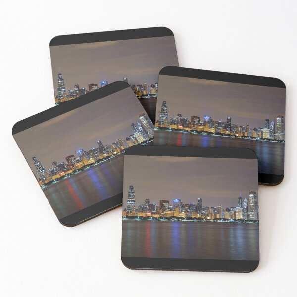 Item preview, Chicago city skyline  designed and sold by WaynesCave.