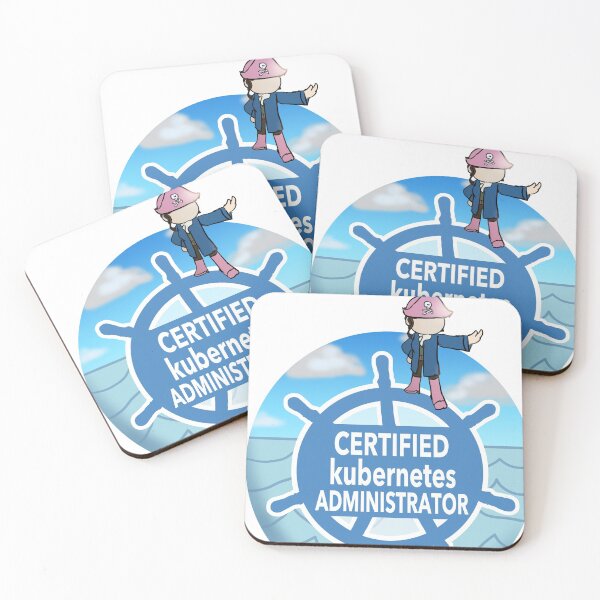 Item preview, Certified Kubernetes Administrator in Pink designed and sold by Kit Silver.