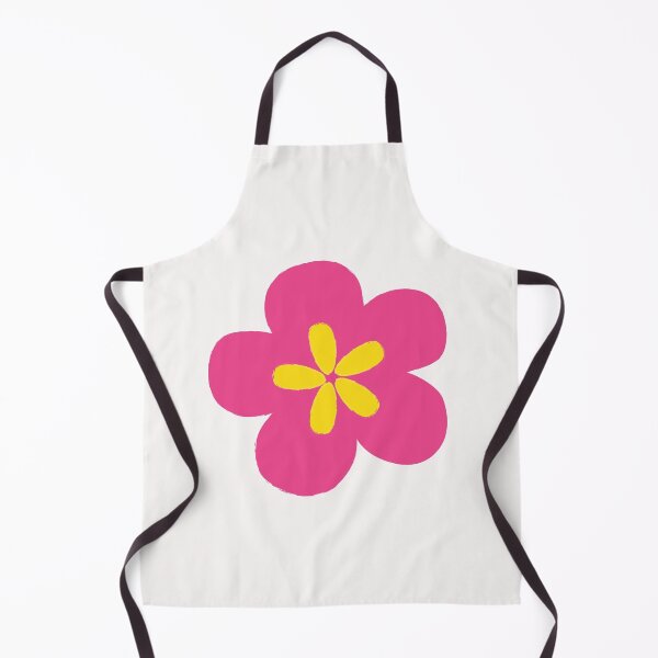Item preview, Bib flower yellow/pink (b) designed and sold by hillarymoore06.