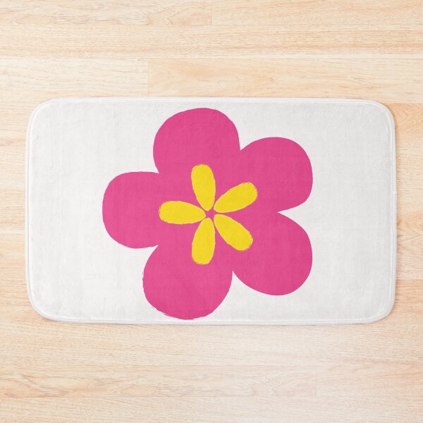 Item preview, Bib flower yellow/pink (b) designed and sold by hillarymoore06.