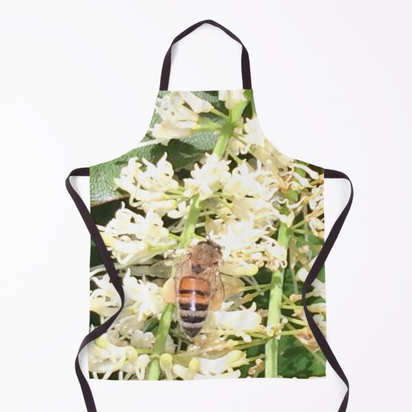 Item preview, Working Bee White Flowers designed and sold by JDMHoney.