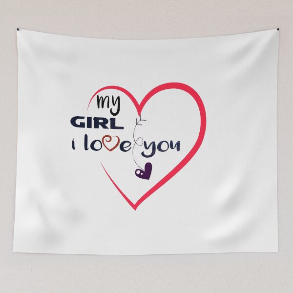 Item preview, my girl  i love you  designed and sold by silverass.