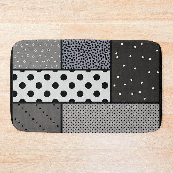 Item preview, Polka Dots & Circles Tableau – Gray designed and sold by RoguePatterns.