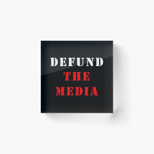 Item preview, Defund The Media fake designed and sold by GranadaStore.