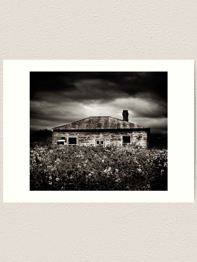 Alternate view of Dry Flower Homestead Art Print