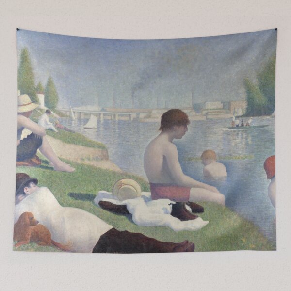 Item preview, Bathers at Asnières - Georges Seurat designed and sold by themasters.