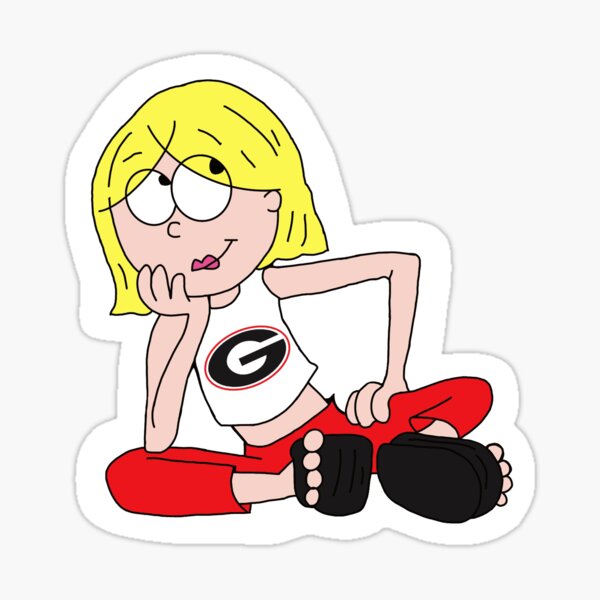 UGA Lizzie McGuire Sticker