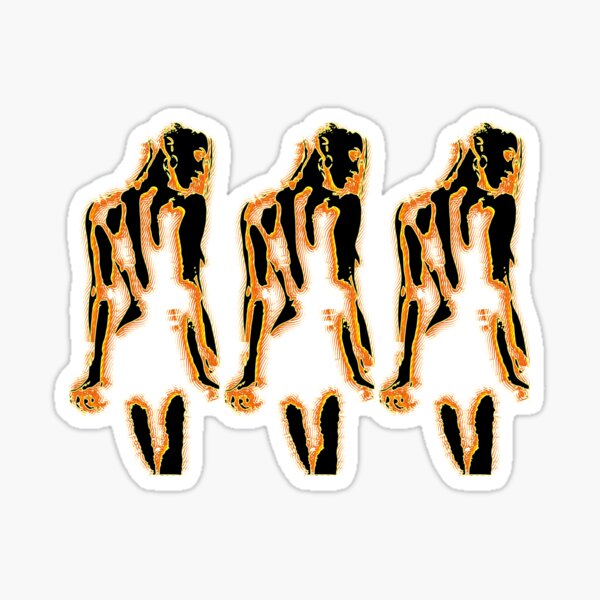 Kind Of Nude Stickers for Sale