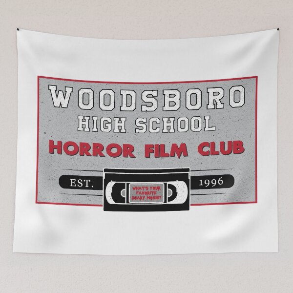 Item preview, Scream Woodsboro High School Horror Film Club designed and sold by Outpost31Design.