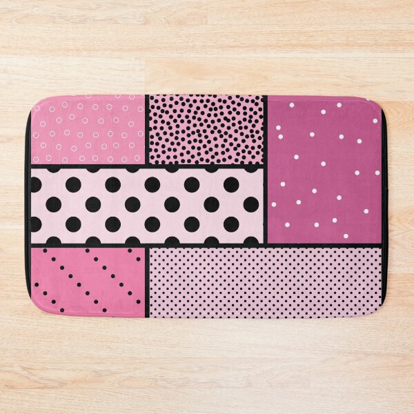 Item preview, Polka Dots & Circles Tableau – Pink designed and sold by RoguePatterns.