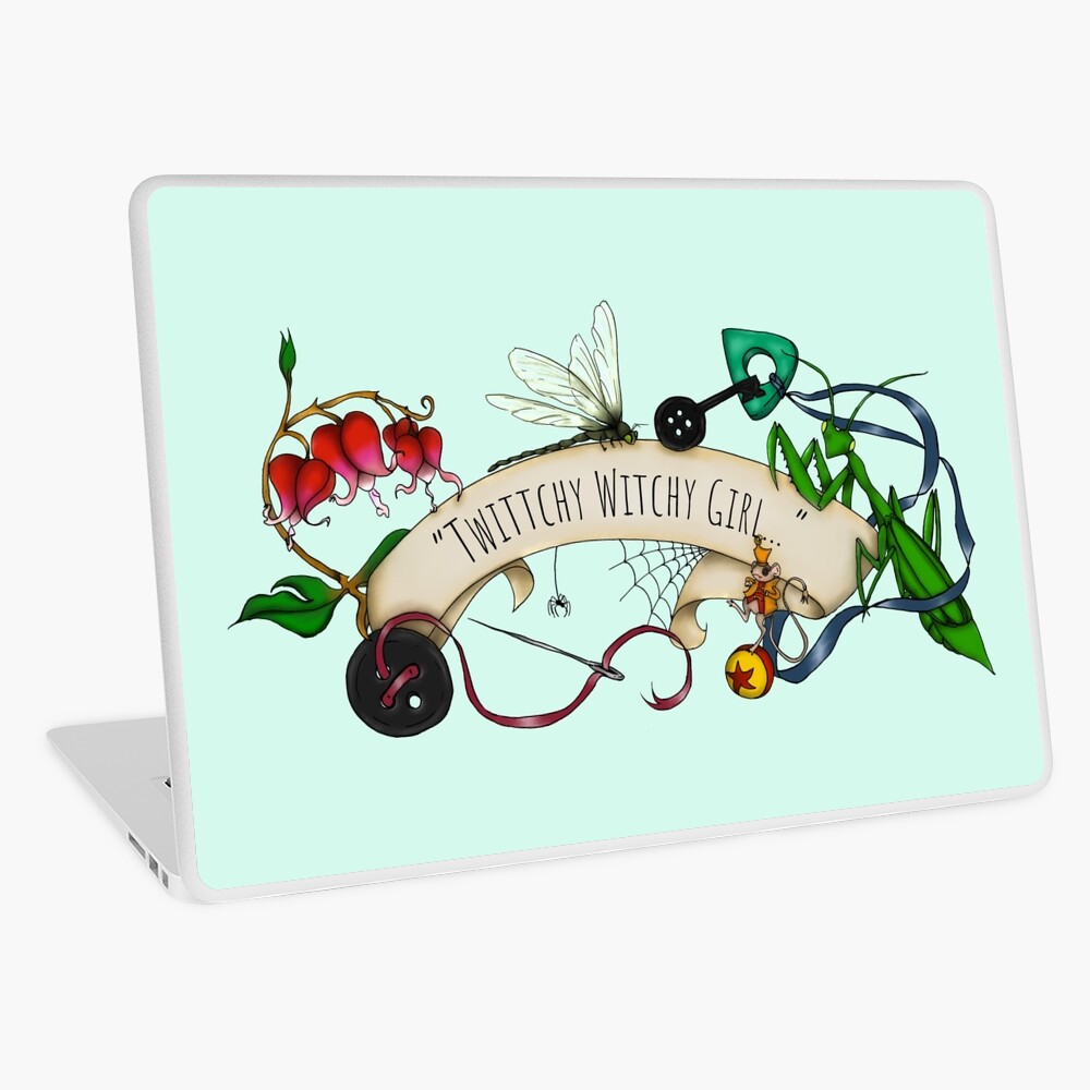 Item preview, Laptop Skin designed and sold by Artsy--Alice.