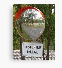 Distorted Image Canvas Print