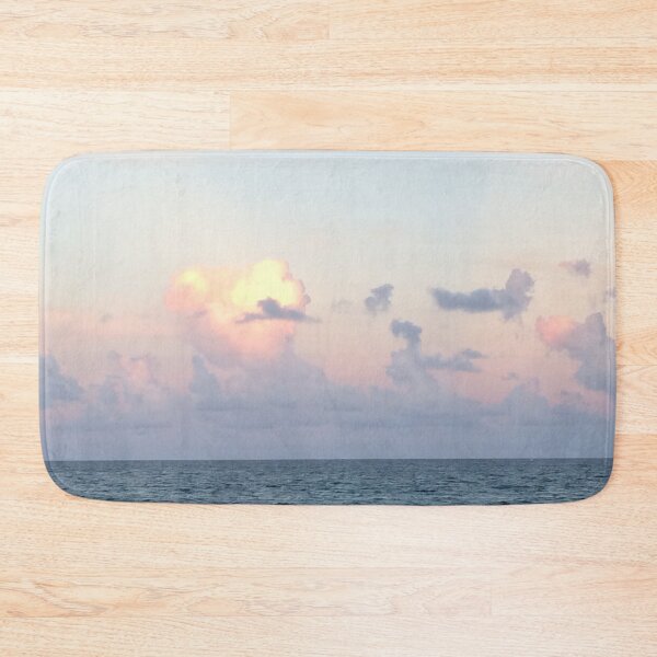 Item preview, Cotton Candy Pink Sky Over Ocean Skyline designed and sold by JDMHoney.