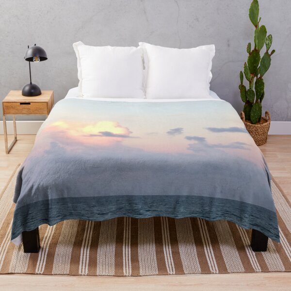 Item preview, Cotton Candy Pink Sky Over Ocean Skyline designed and sold by JDMHoney.
