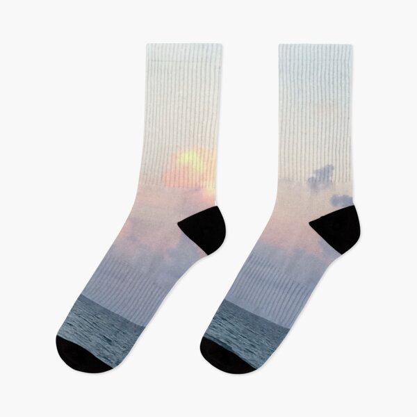 Item preview, Cotton Candy Pink Sky Over Ocean Skyline designed and sold by JDMHoney.