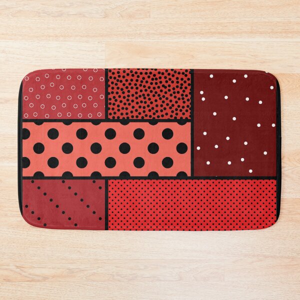 Item preview, Polka Dots & Circles Tableau – Red designed and sold by RoguePatterns.