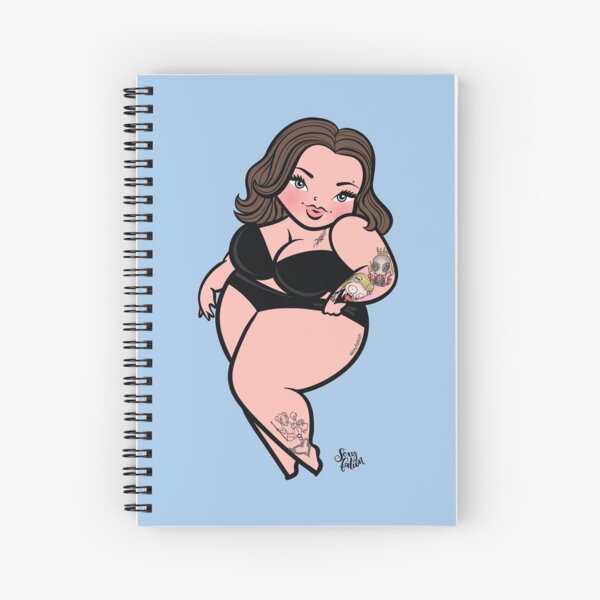 Kirsten - Sexyfation Spiral Notebook