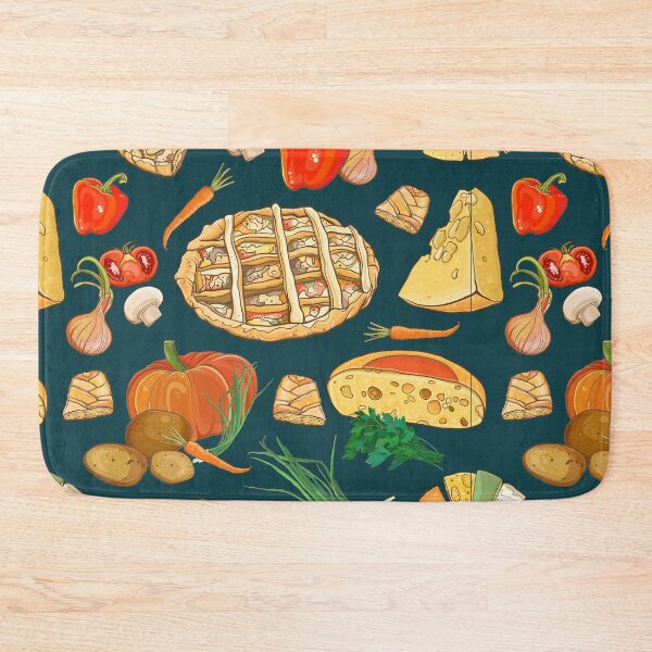 Item preview, Autumn Pumpkin Pie, Cheeses and Veggies  Pattern designed and sold by Alicia Chee.