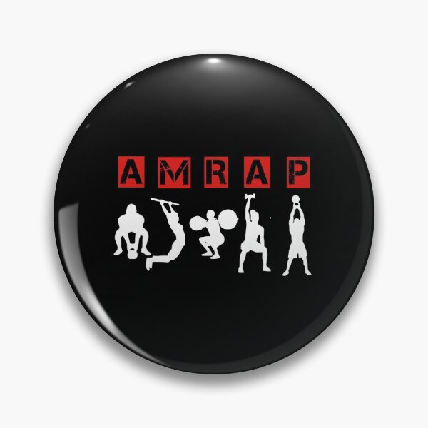 Item preview, AMRAP - Crossfit  Workout Fitness designed and sold by Desiznn.