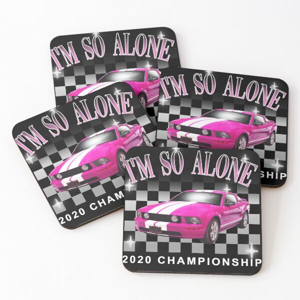 Item preview, I'M SO ALONE - 2020 Crisis Quarantine CHAMPIONSHIP Emo Inspired Grunge Rocker Moto Motorcycle Race Car Racing 90s Vintage Inspired designed and sold by nomadique.