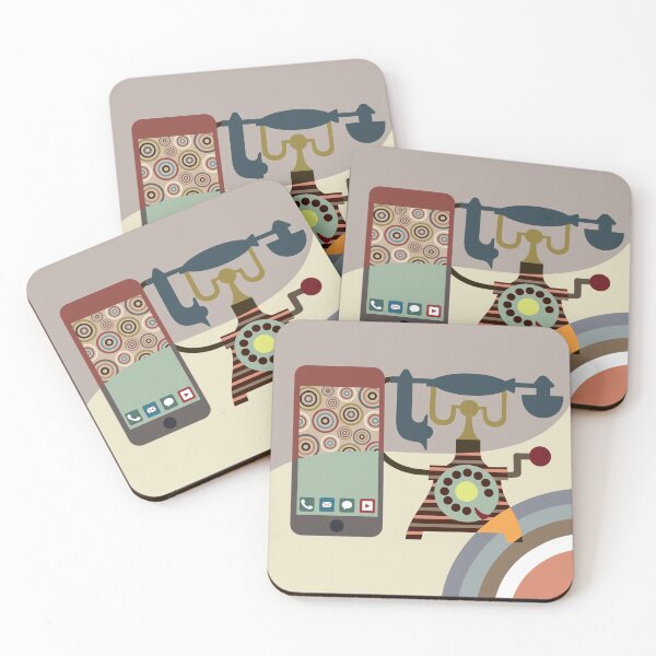 Item preview, Retro Telecom Chic designed and sold by lanrestudio.